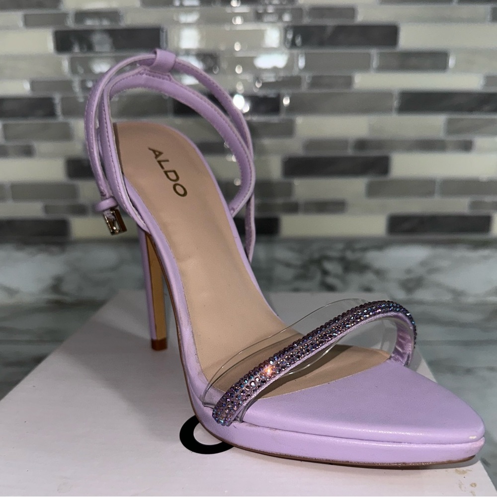 Aldo rhinestone high heels